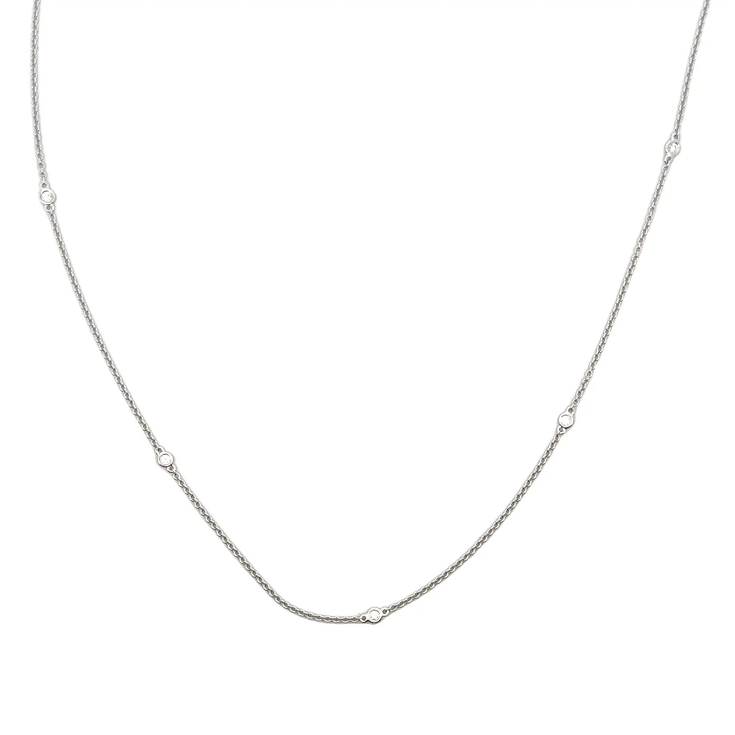 14K 0.20 CTW Diamond DBY Necklace