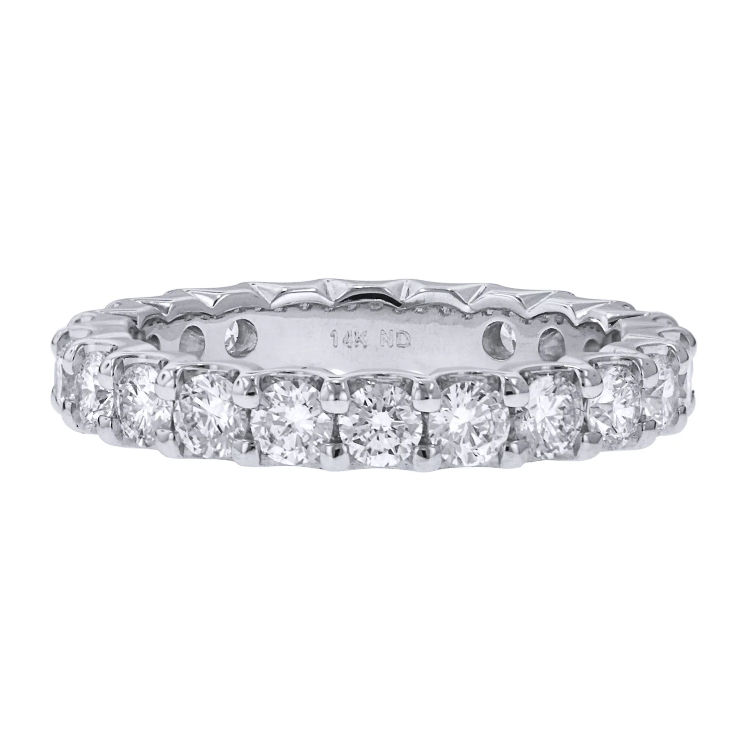 14K 2.01 CTW Diamond Eternity Band