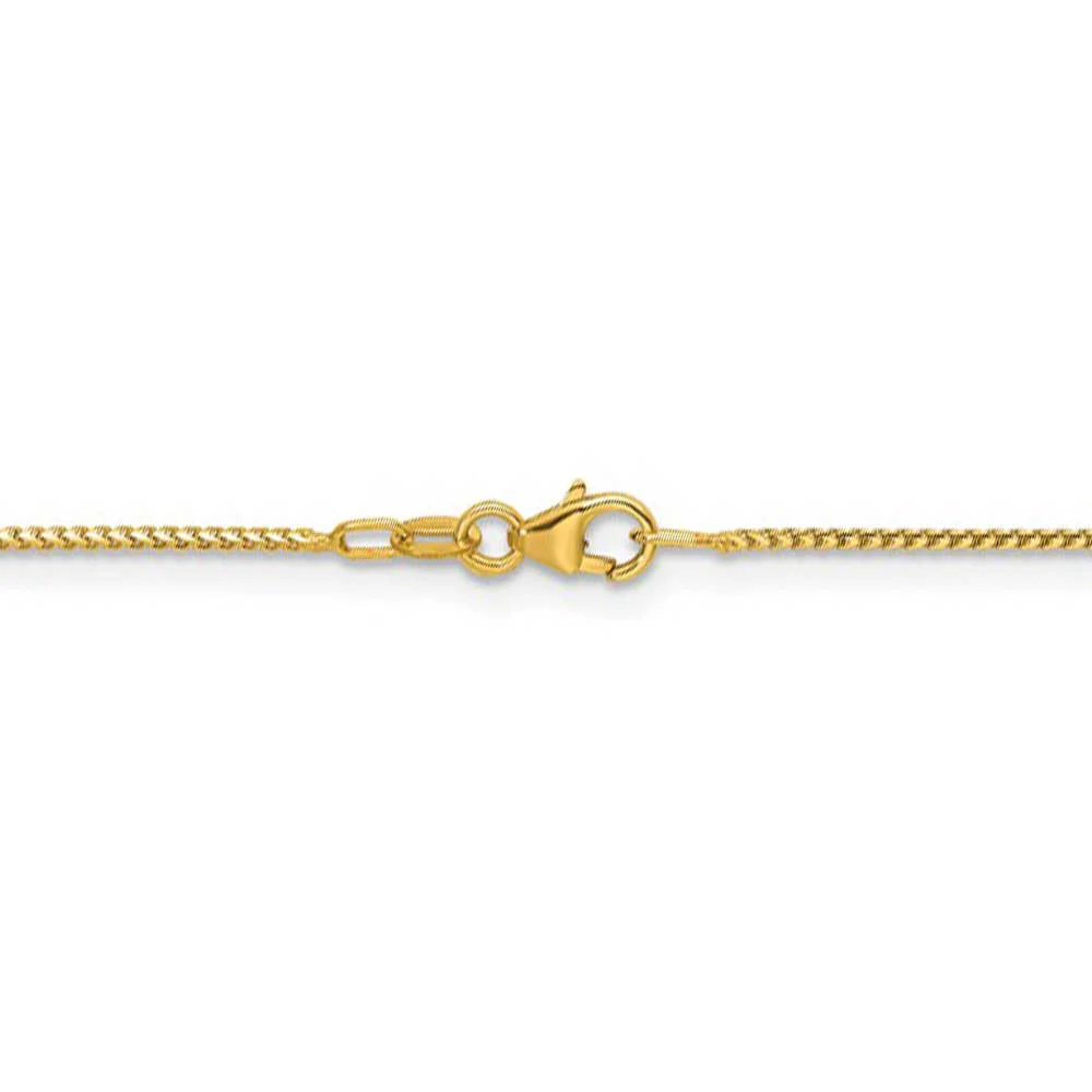 18K 1.0MM 18 Inch Franco Chain - Image 3