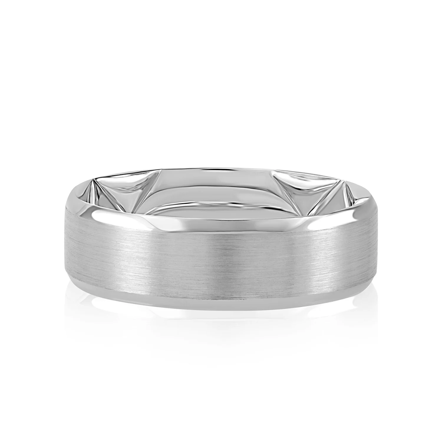 A.JAFFE 14K Quilted Wedding Band