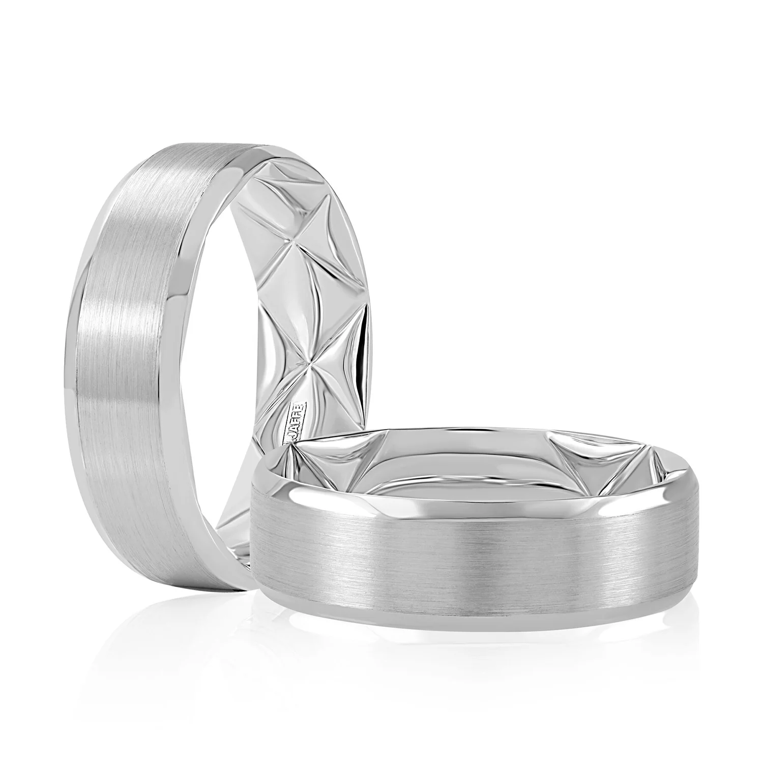 A.JAFFE 14K Quilted Wedding Band - Image 2