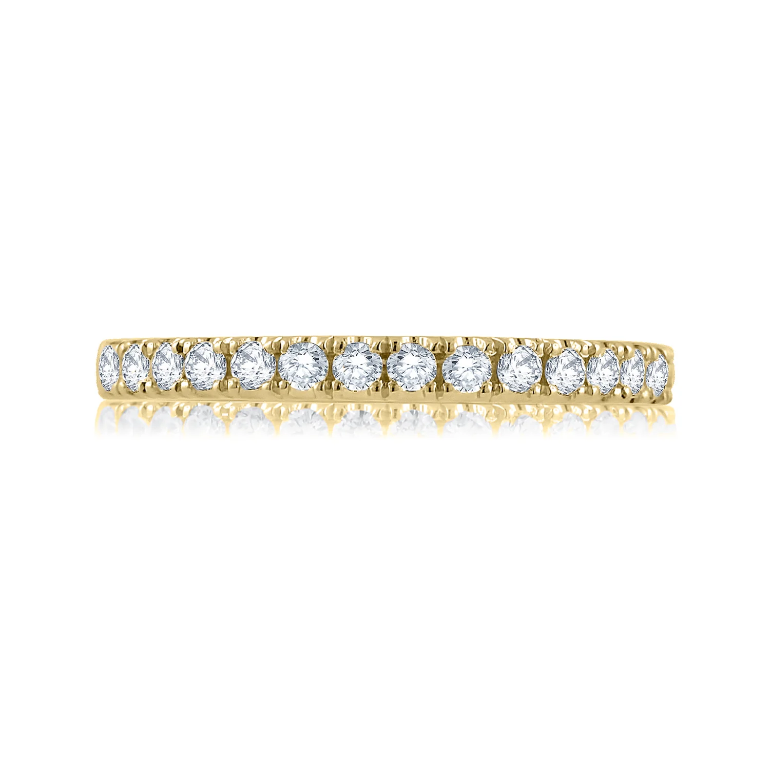 A.JAFFE 14K Diamond Wedding Band