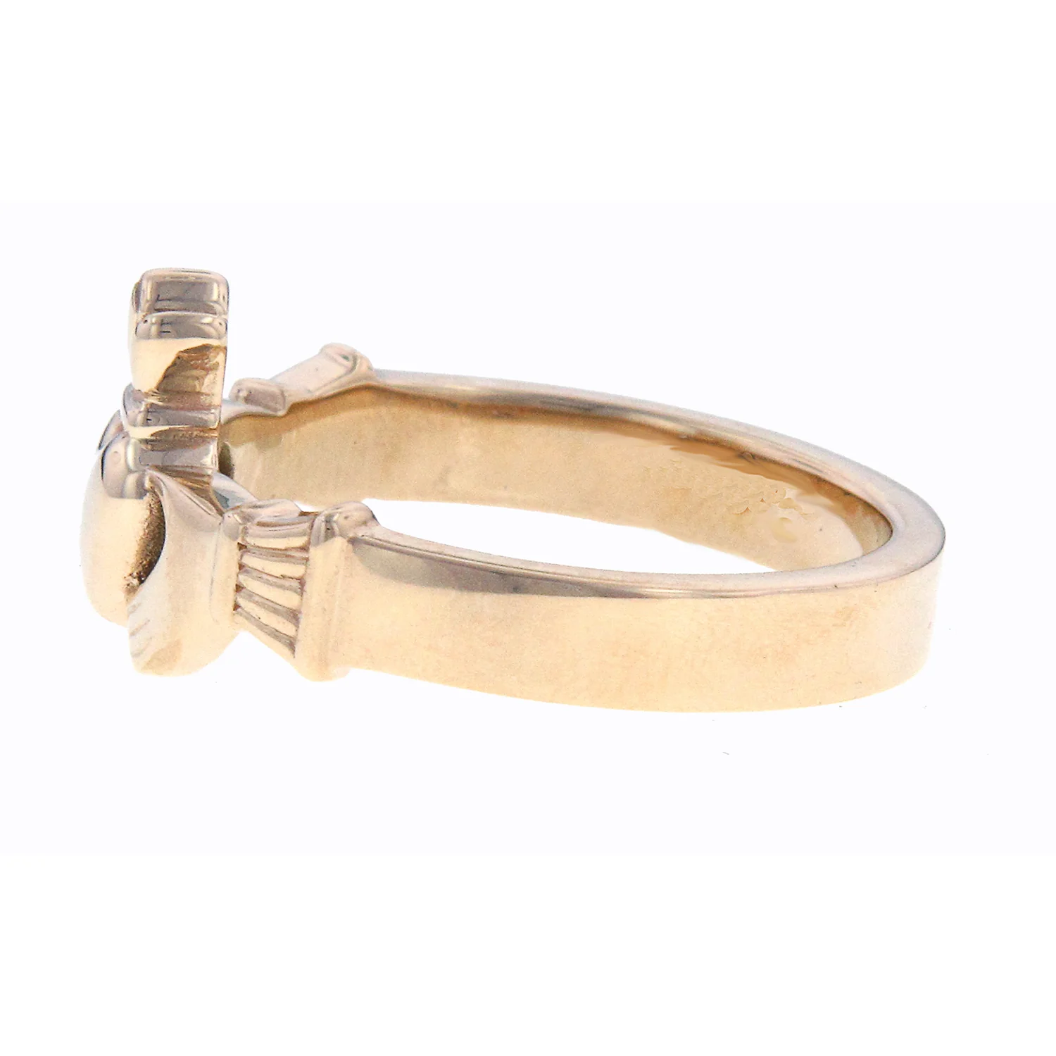 Bella Cosa Custom Ladies Claddagh Ring - Image 2
