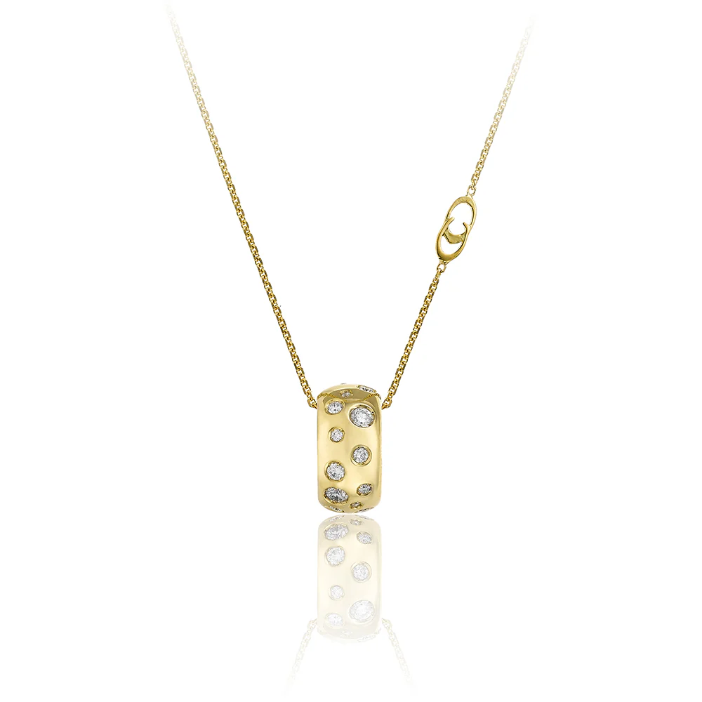 CHIMENTO 18K Brio Diamond Pendant