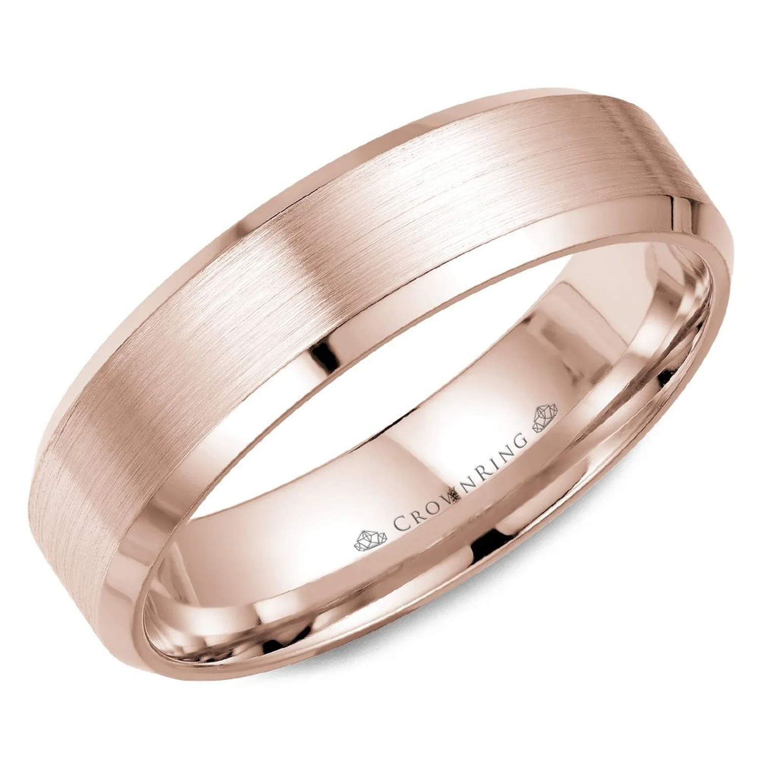 CrownRing 18K Classic Wedding Band