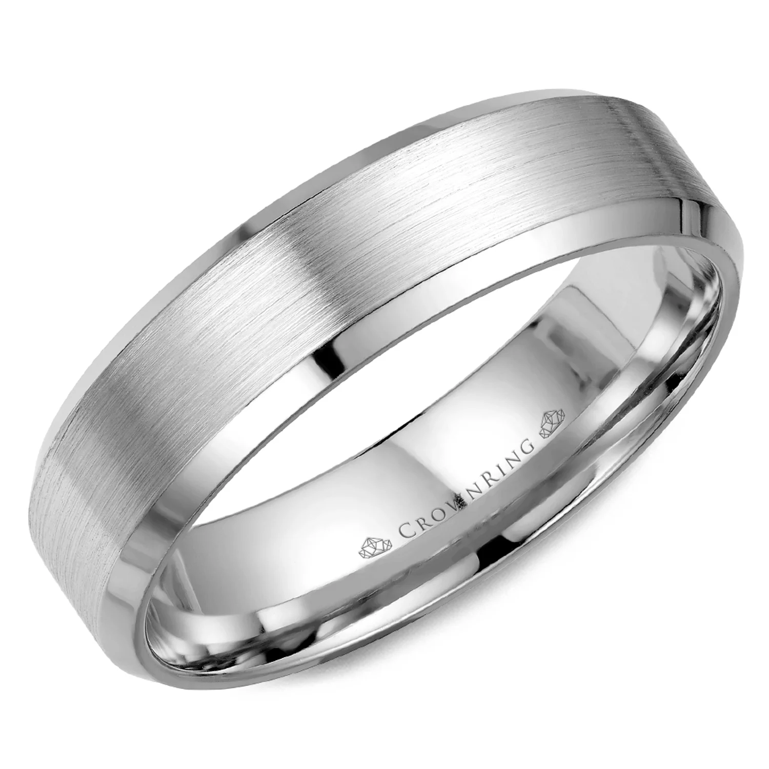 CrownRing 18K Classic Wedding Band