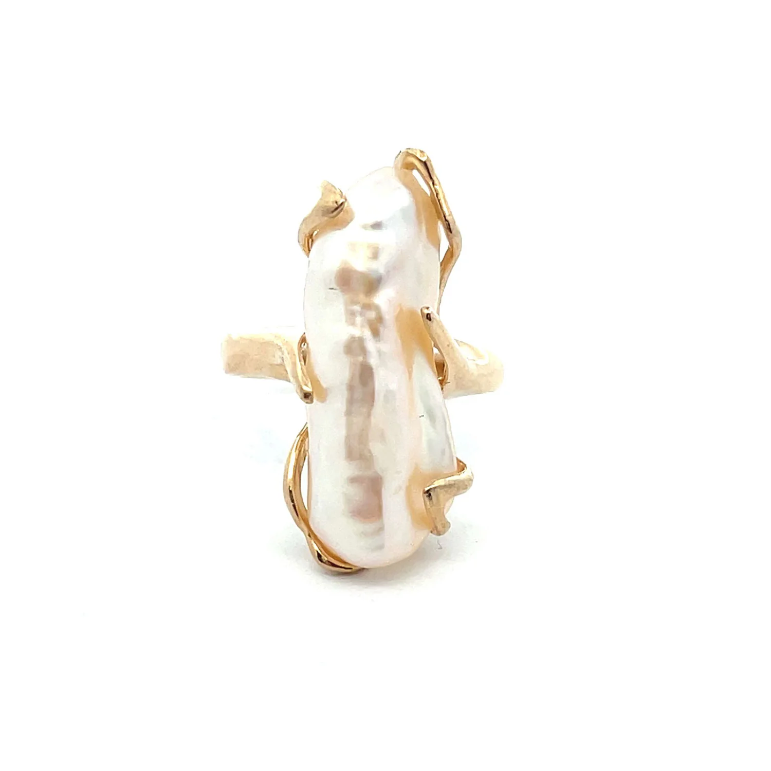 Estate 14K Freshwater Pearl Ring
