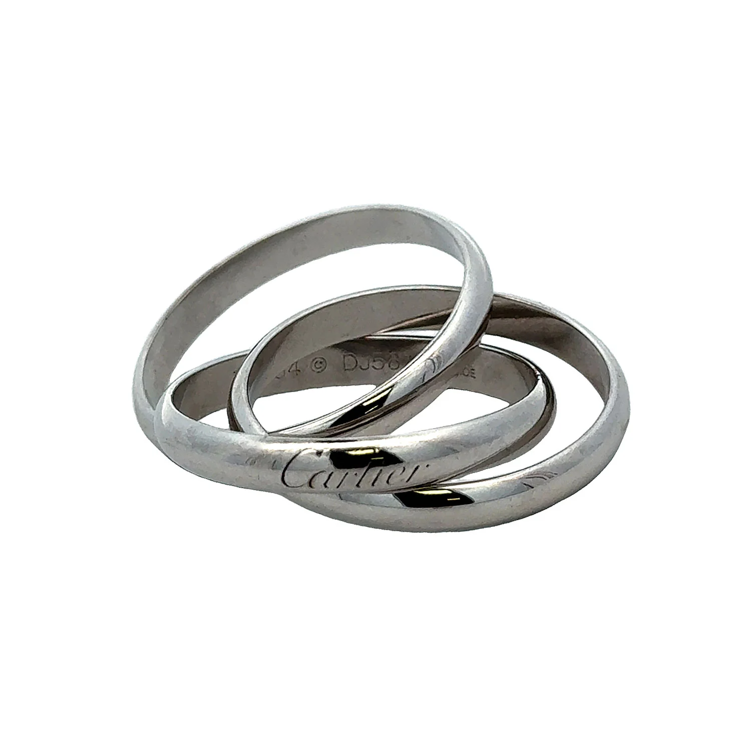 Estate 18K Cartier Rolling Ring