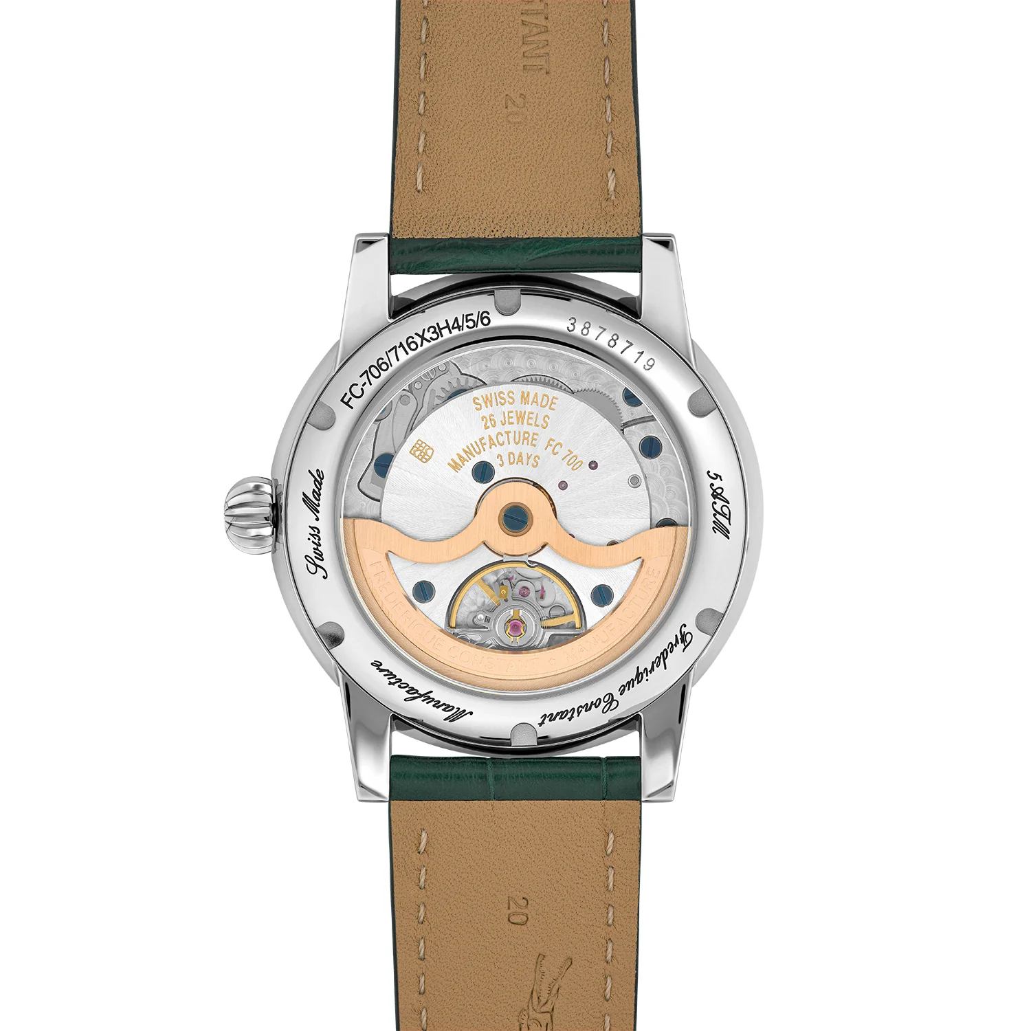 Frederique Constant Classic Moonphase Date Manufacture 40MM Watch - Image 3