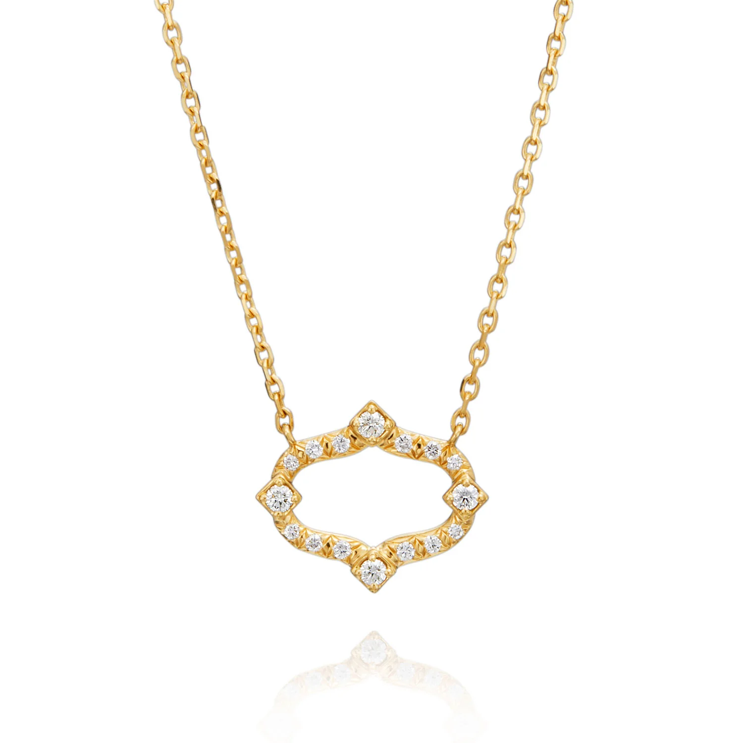 Gumuchian 18K Secret Garden Diamond Pendant - Small