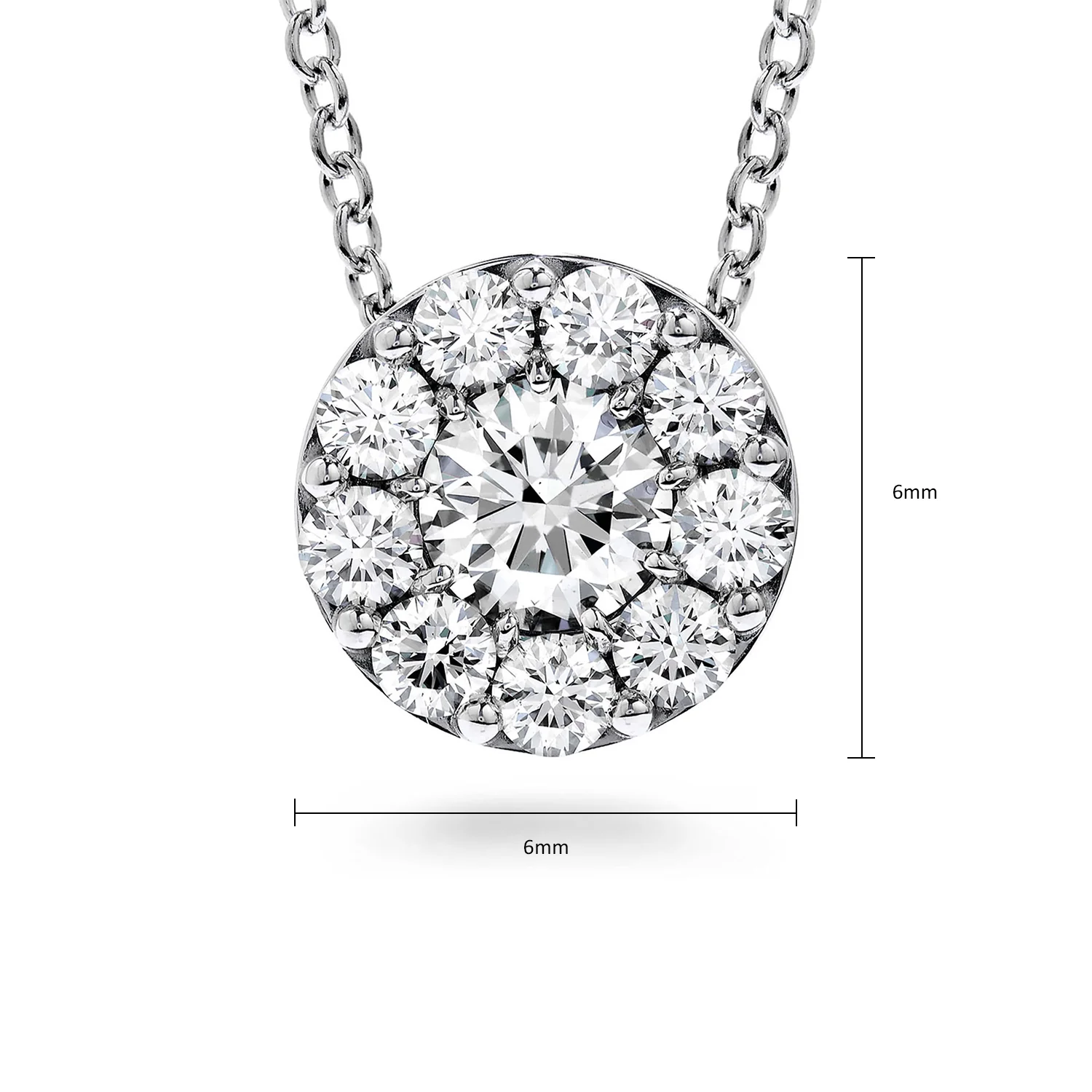 Hearts On Fire 18K Fulfillment Diamond Pendant - 1.03ctw - Image 6