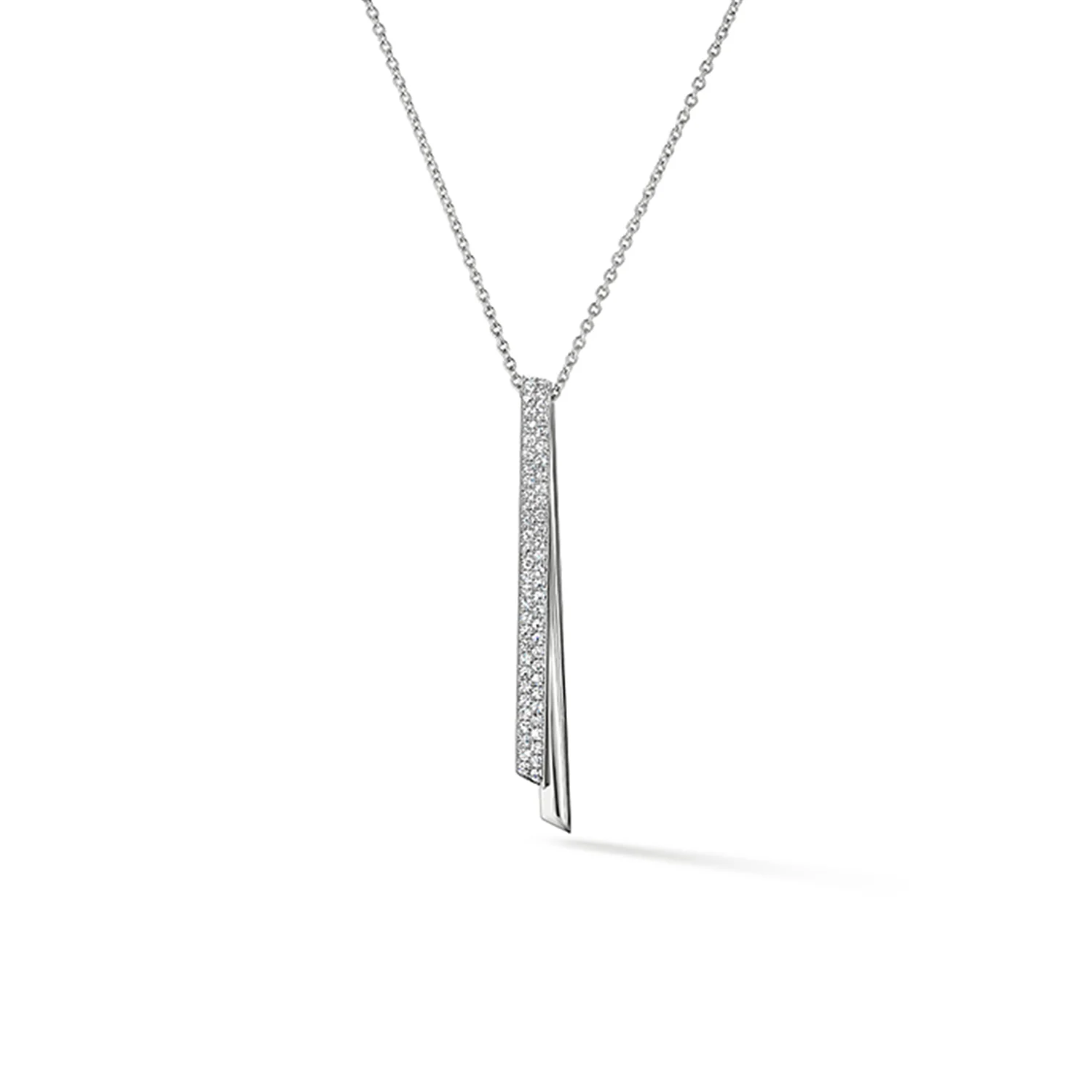 Hearts On Fire 18K INSIDE OUT Diamond Flip Drop Pendant