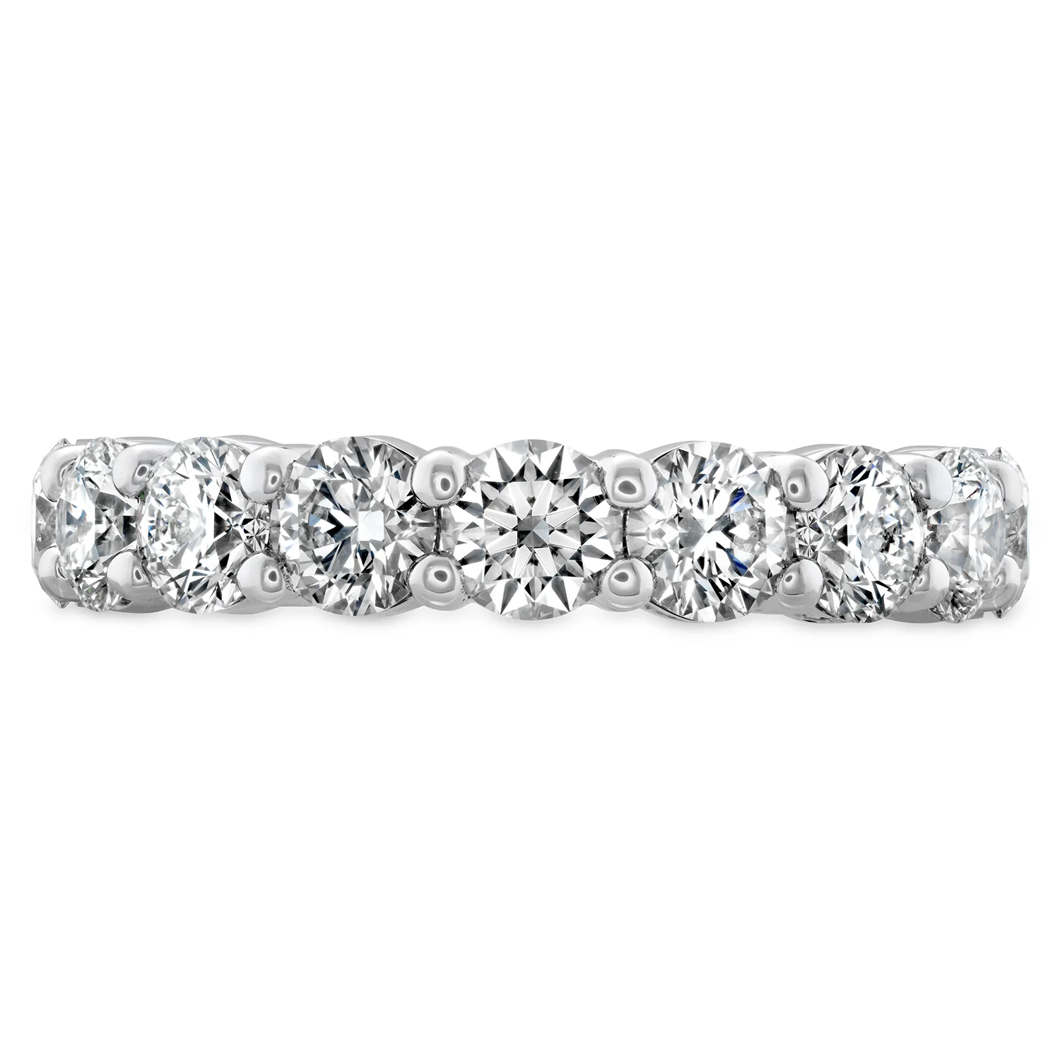 Hearts On Fire 18K Signature 9-Stone Diamond Band - 0.96ctw