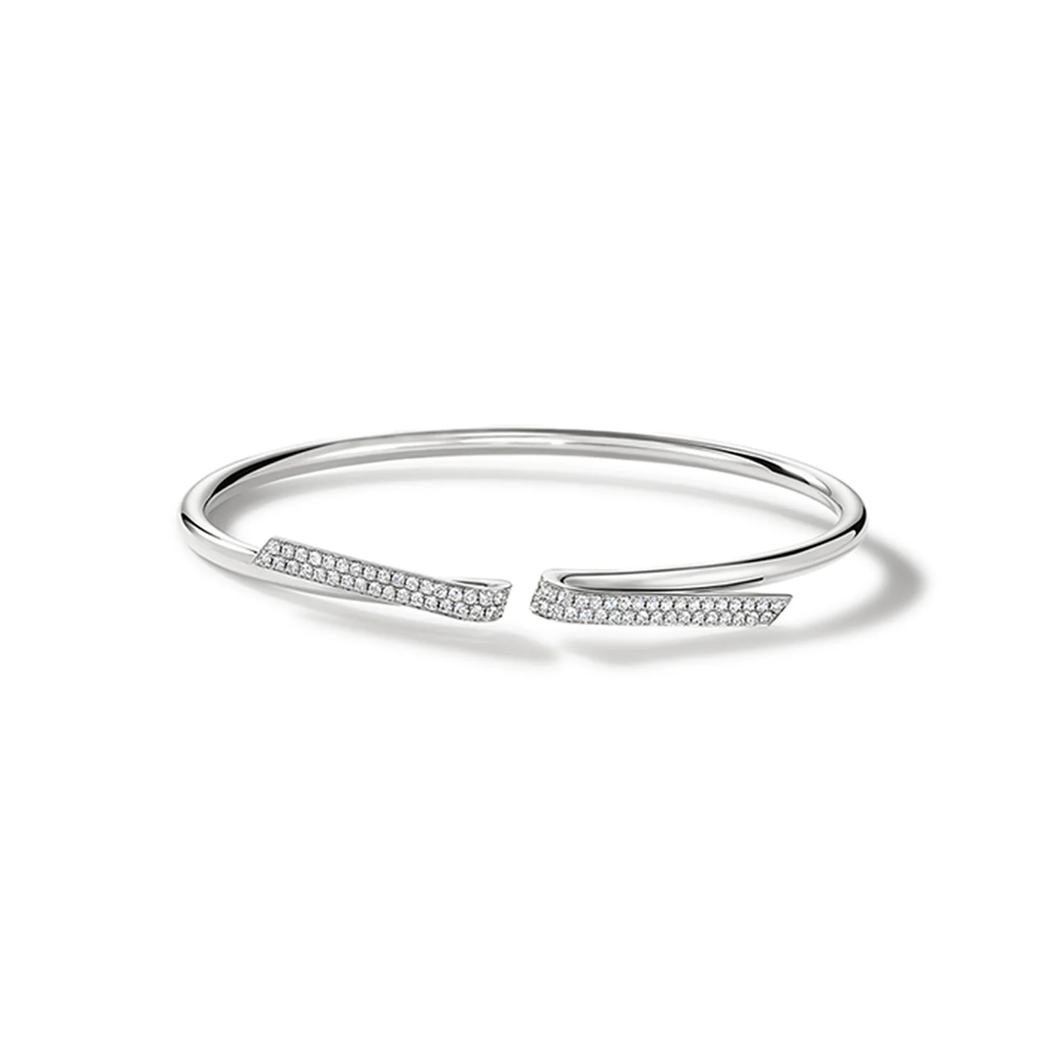 Hearts On Fire 18K INSIDE OUT Diamond Flexi Bangle - 0.59ctw