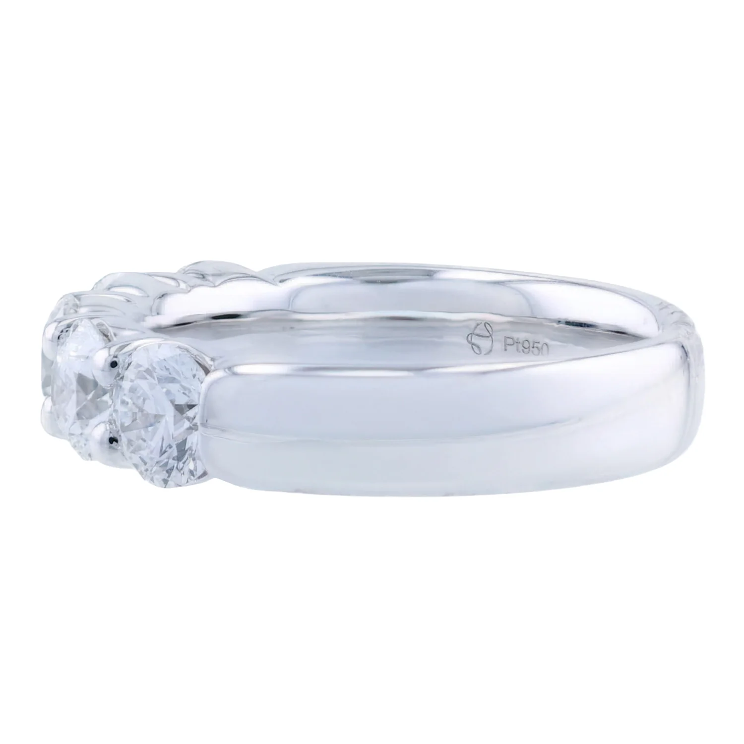 Hearts On Fire Platinum Signature 5-Stone Diamond Band - 2.05ctw - Image 2