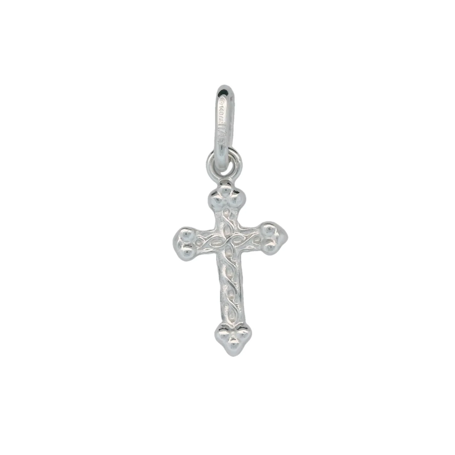 Italian 18K Cross Pendant - Small