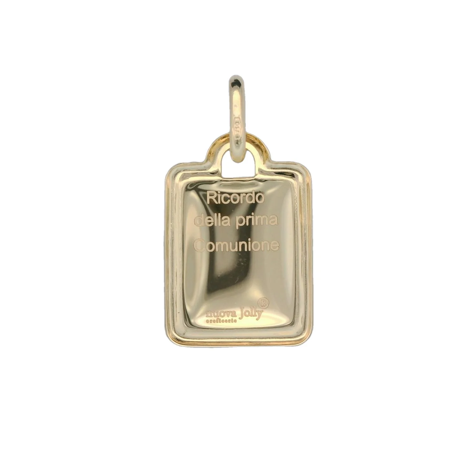 Italian 18K First Communion Pendant - Image 2