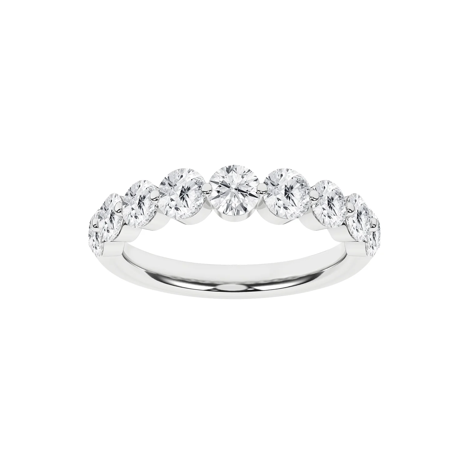 Rêvelation 14K 1.50 CTW Lab Grown Diamond 9-Stone Band