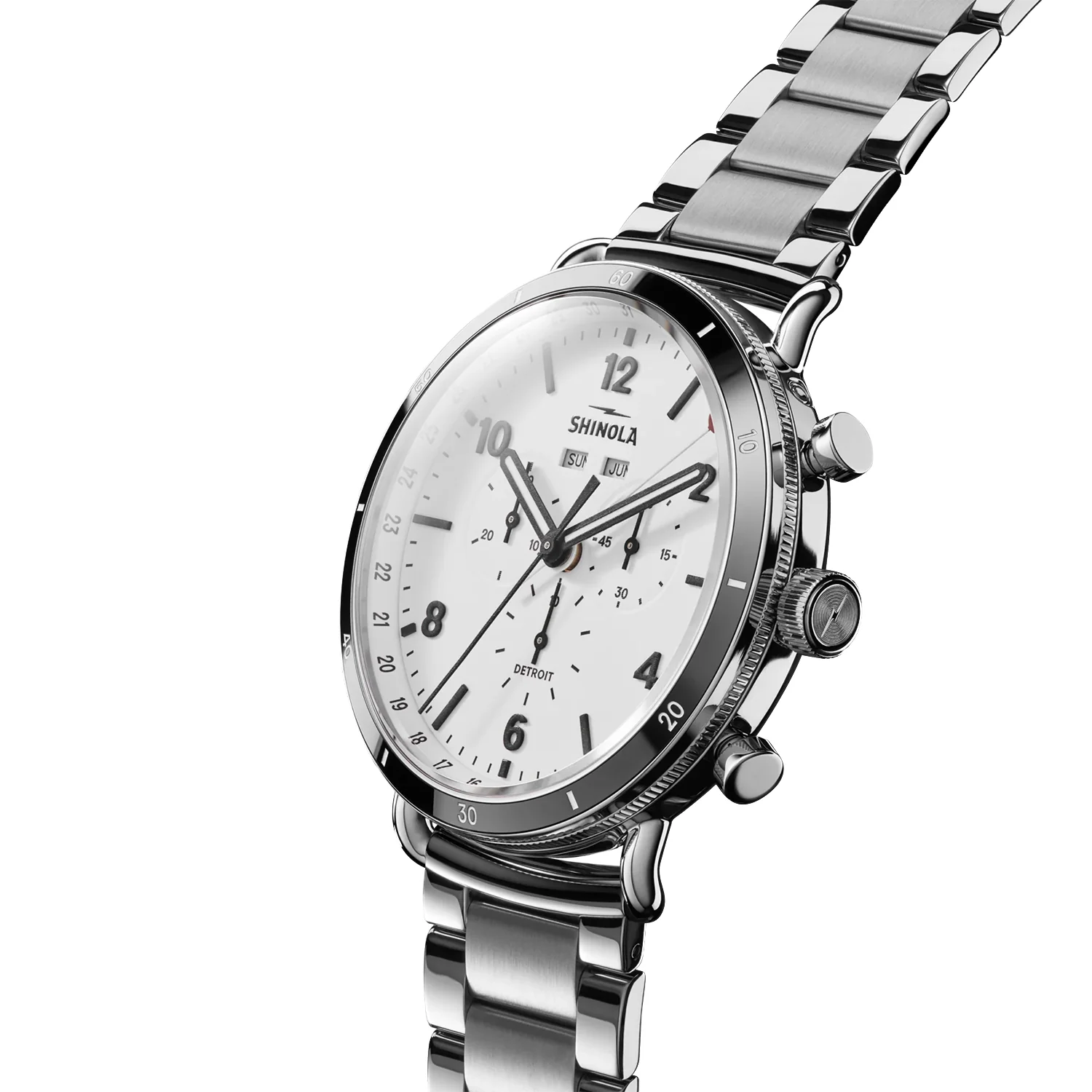 Shinola Canfield Sport Chronograph 45MM Watch - Image 2