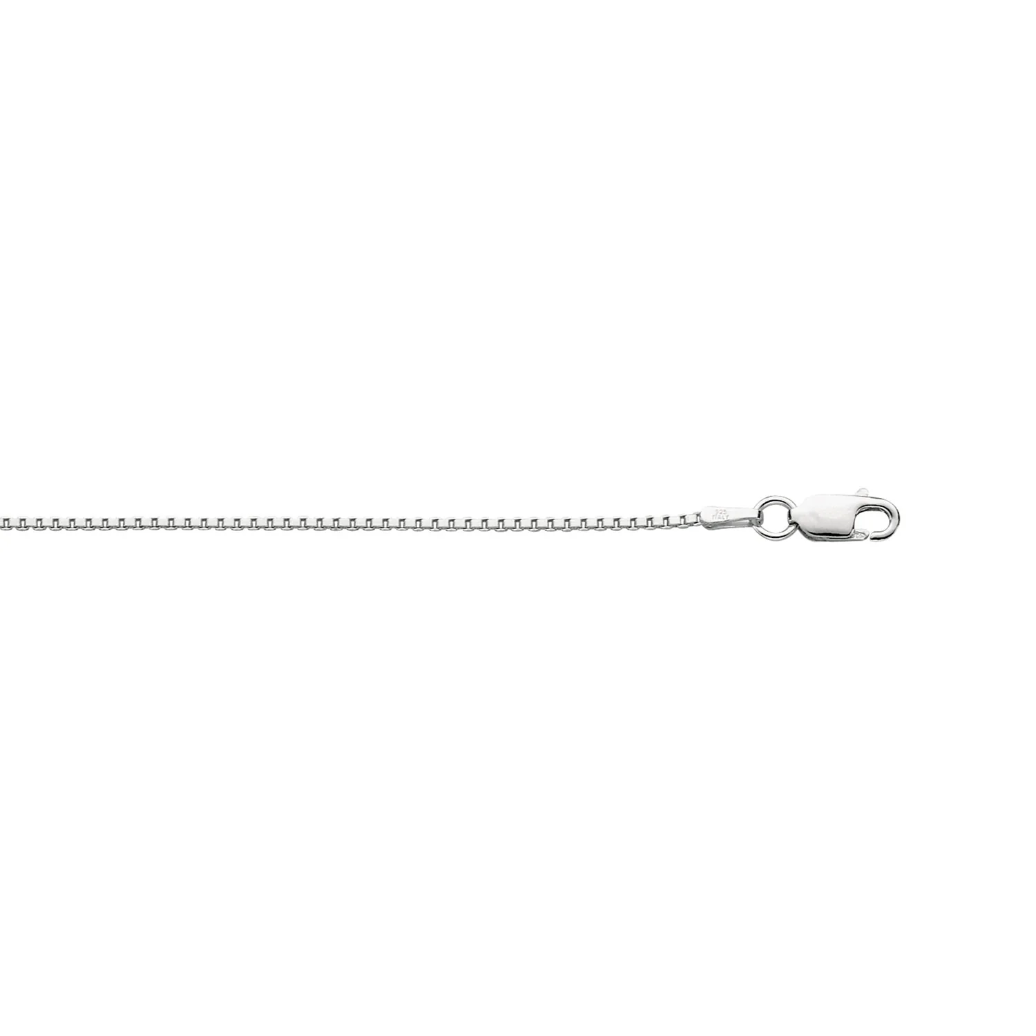 Sterling Silver 1.3MM Classic Box Chain