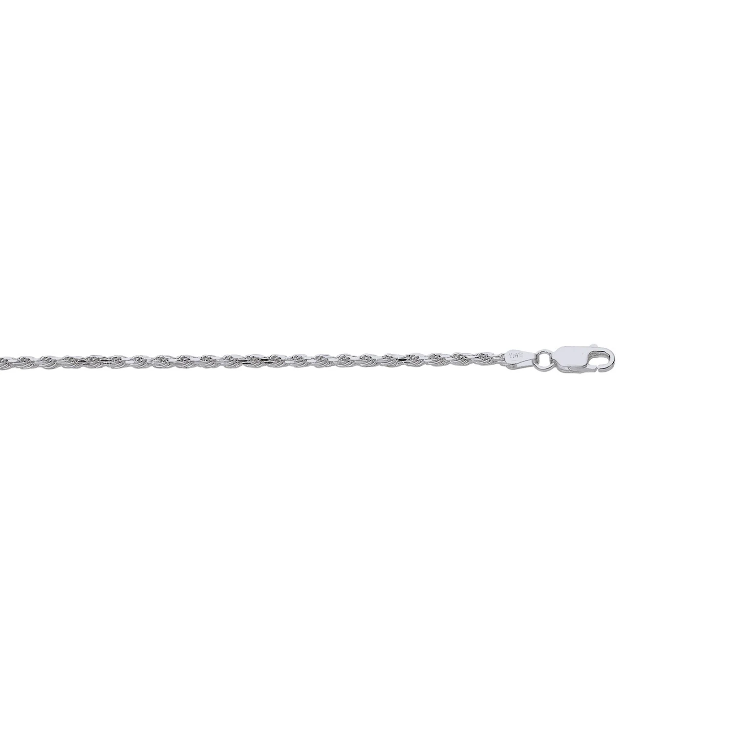 Sterling Silver 20 Inch Rope Chain