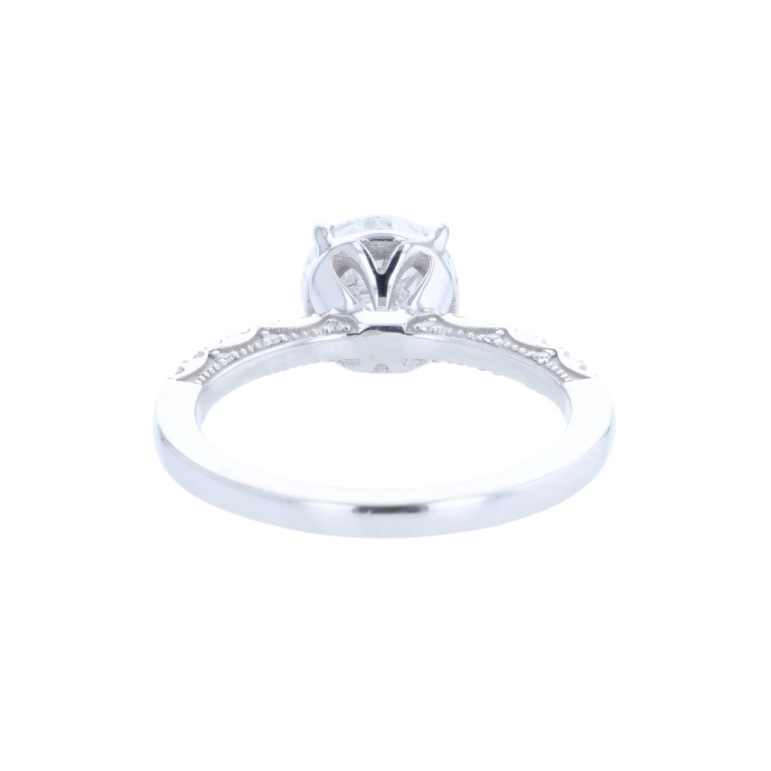 TACORI 14K Coastal Crescent Lab Grown Diamond Engagement Ring - Image 3