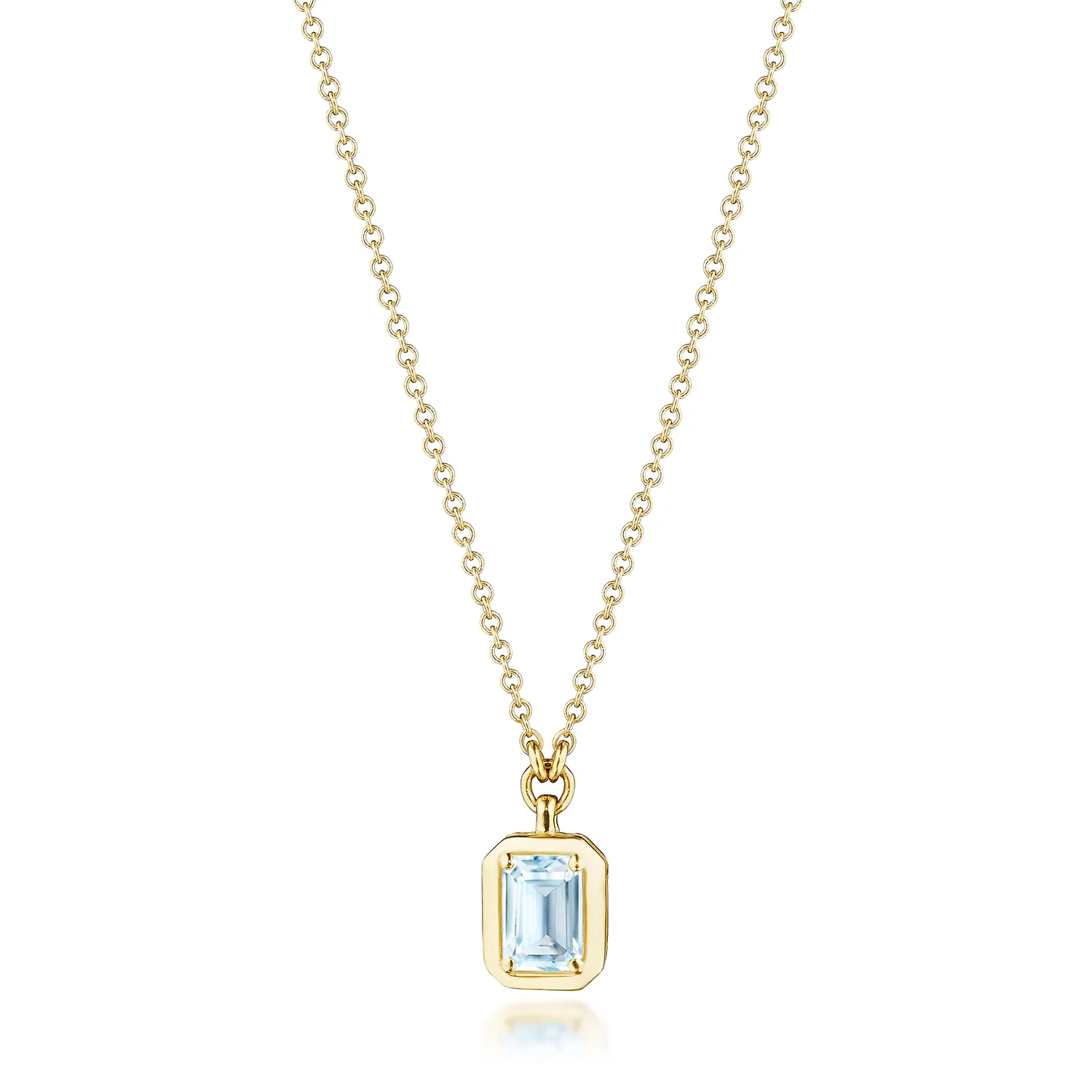 TACORI 18K Allure Sky Blue Topaz Pendant