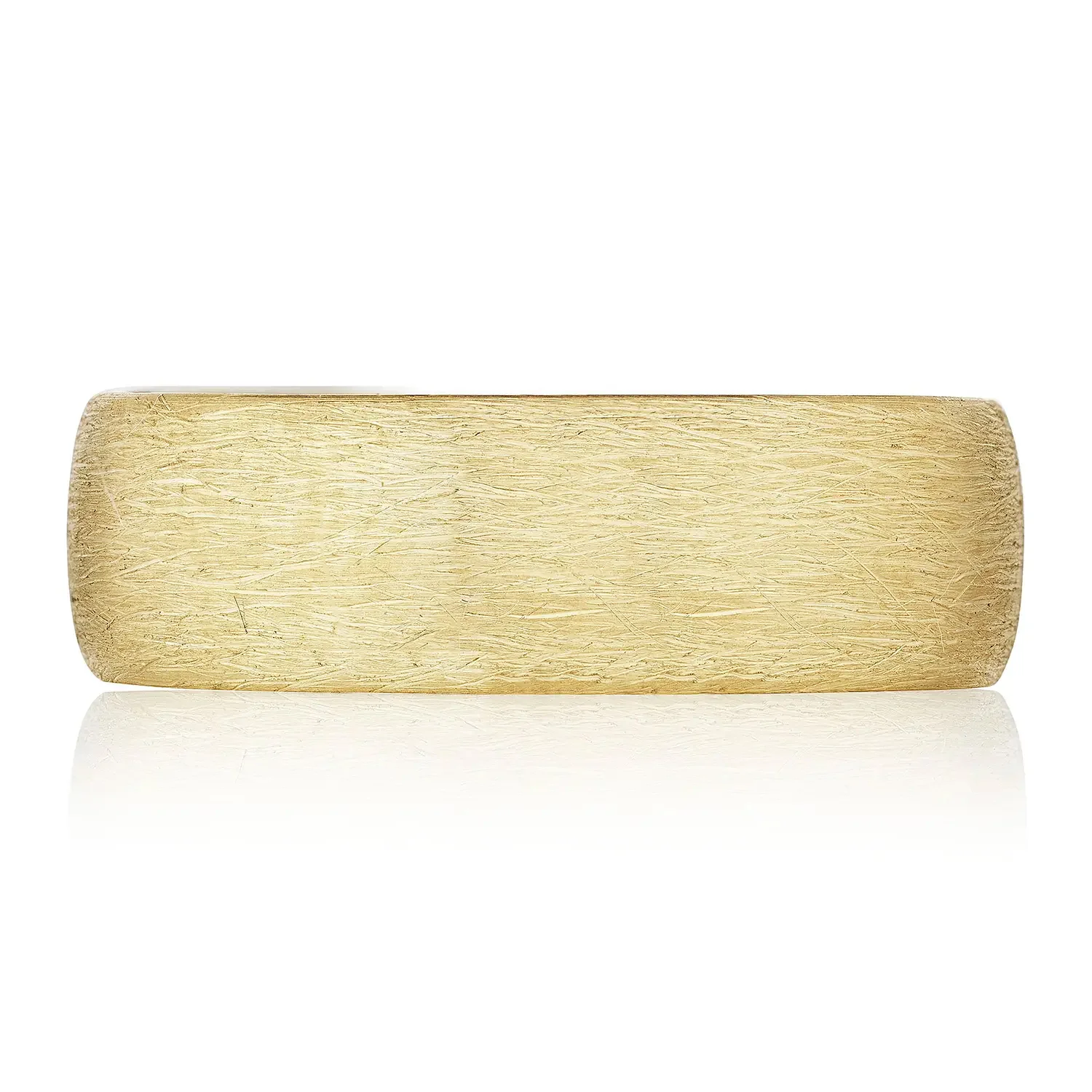 TACORI 18K Classic Rounded Brushed Wedding Band