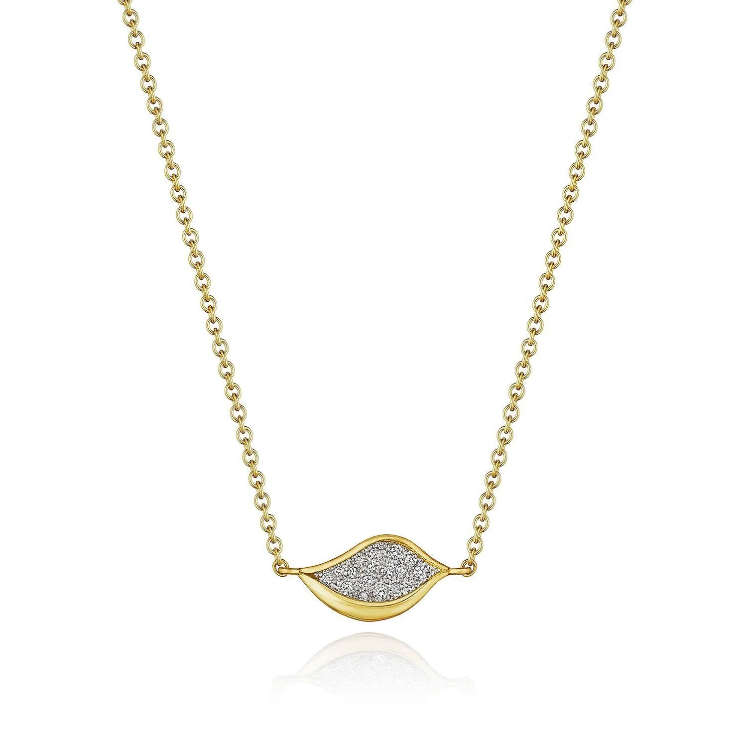 TACORI 18K Dahlia Petal Diamond Pavé Pendant