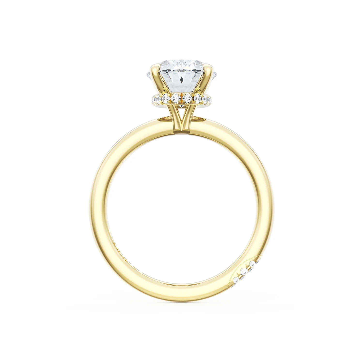 TACORI 18K Diamond Solitaire Engagement Ring - Image 3