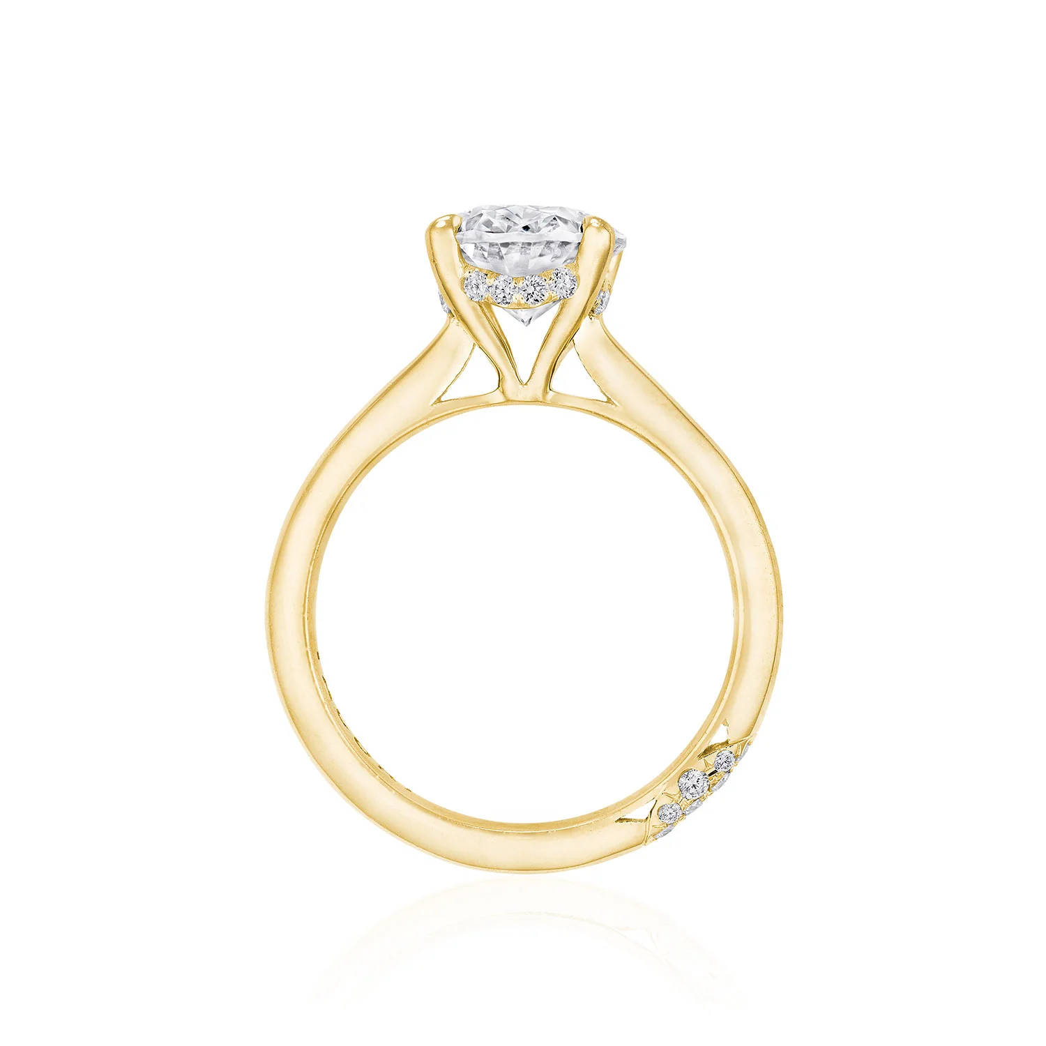 TACORI 18K RoyalT Founders Diamond Solitaire Engagement Ring - Image 3