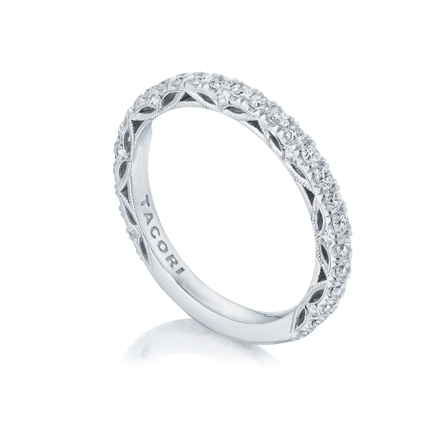 TACORI Platinum Dantela Diamond 3/4 Eternity Band - Image 2