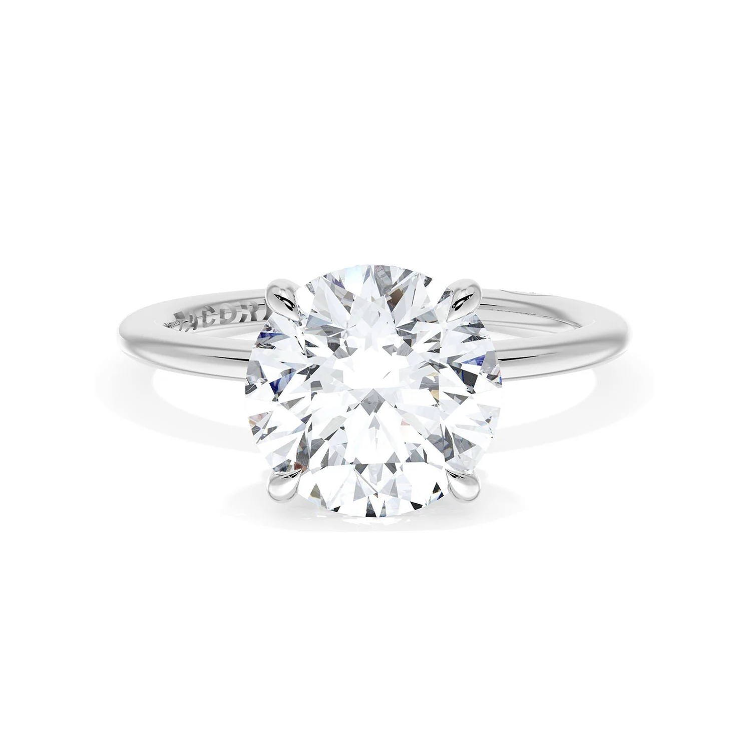 TACORI Platinum Diamond Solitaire Engagement Ring