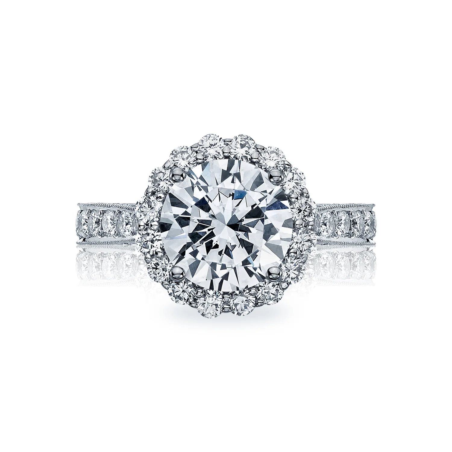 TACORI Platinum RoyalT Diamond Engagement Ring