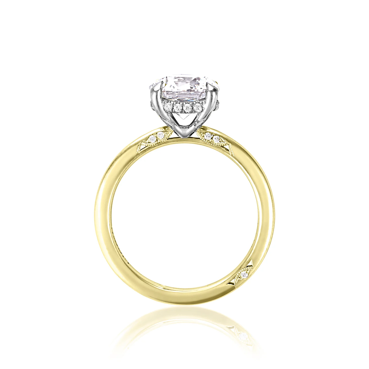 TACORI Simply TACORI Two-Tone Solitaire Engagement Ring - Image 2