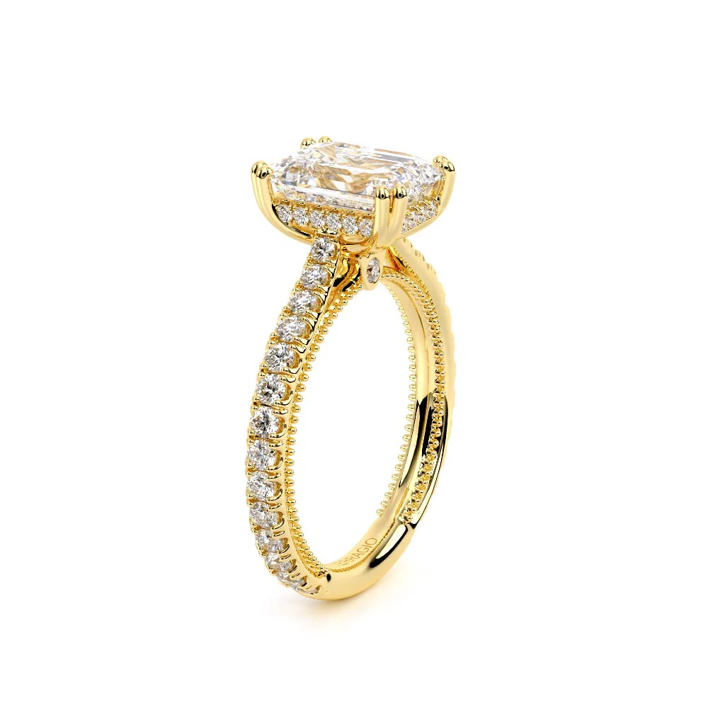 Verragio 14K Diamond Engagement Ring V-992EM-1.7 - Image 2