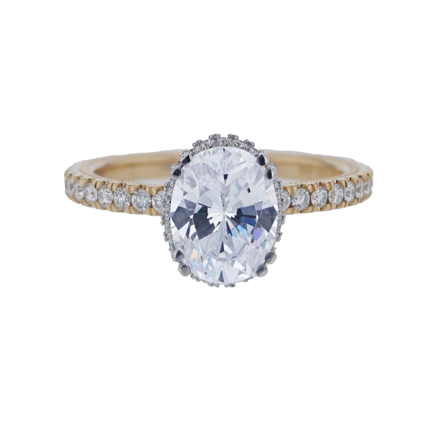 Verragio 14K Two-Tone Diamond Engagement Ring